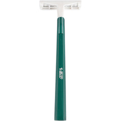 BIC Men's Twin Select slim-head razor handle showcases enhanced control.