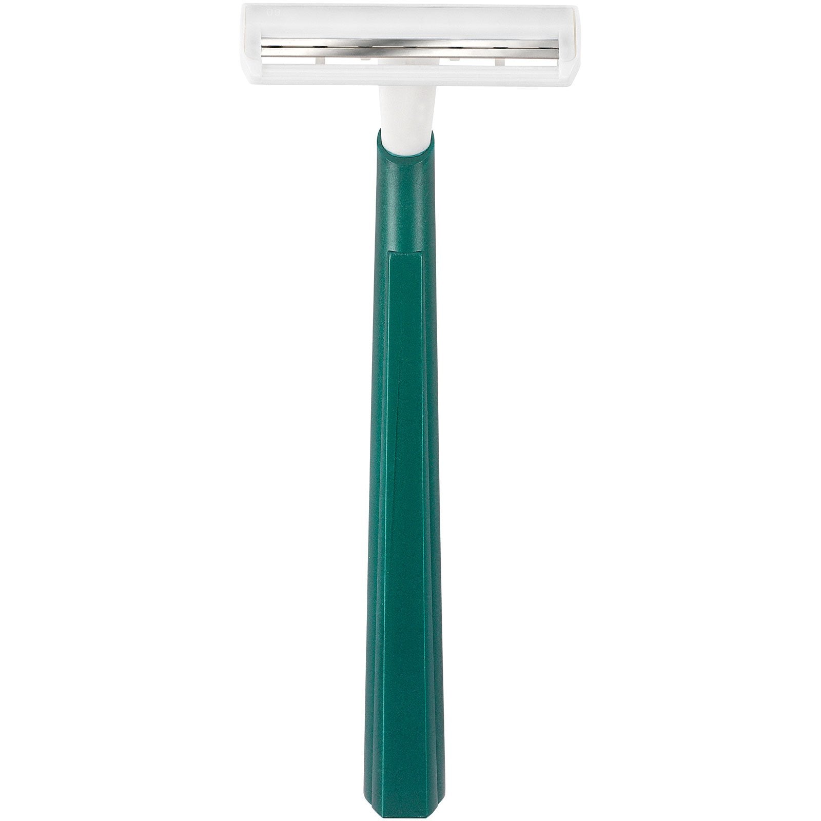 BIC Men's Twin Select razor twin blades close-up emphasize smooth shaving potential.