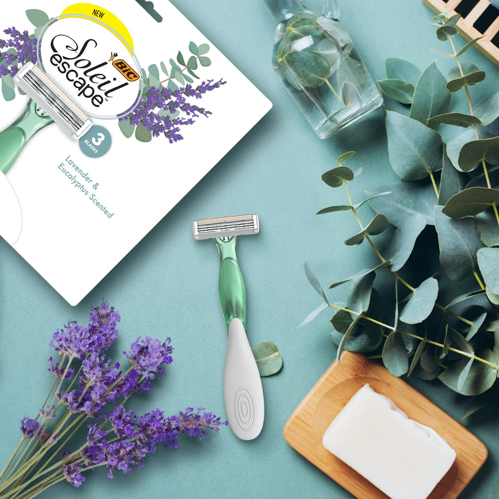 Scented design of BIC Soleil Escape adds mood-enhancing note to daily routines.