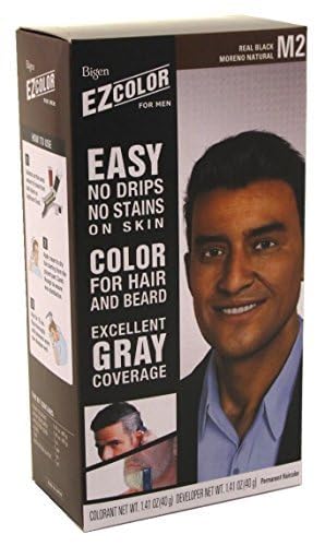 Bigen Ez Color Real Black Kit three-pack packaging for easy home use
