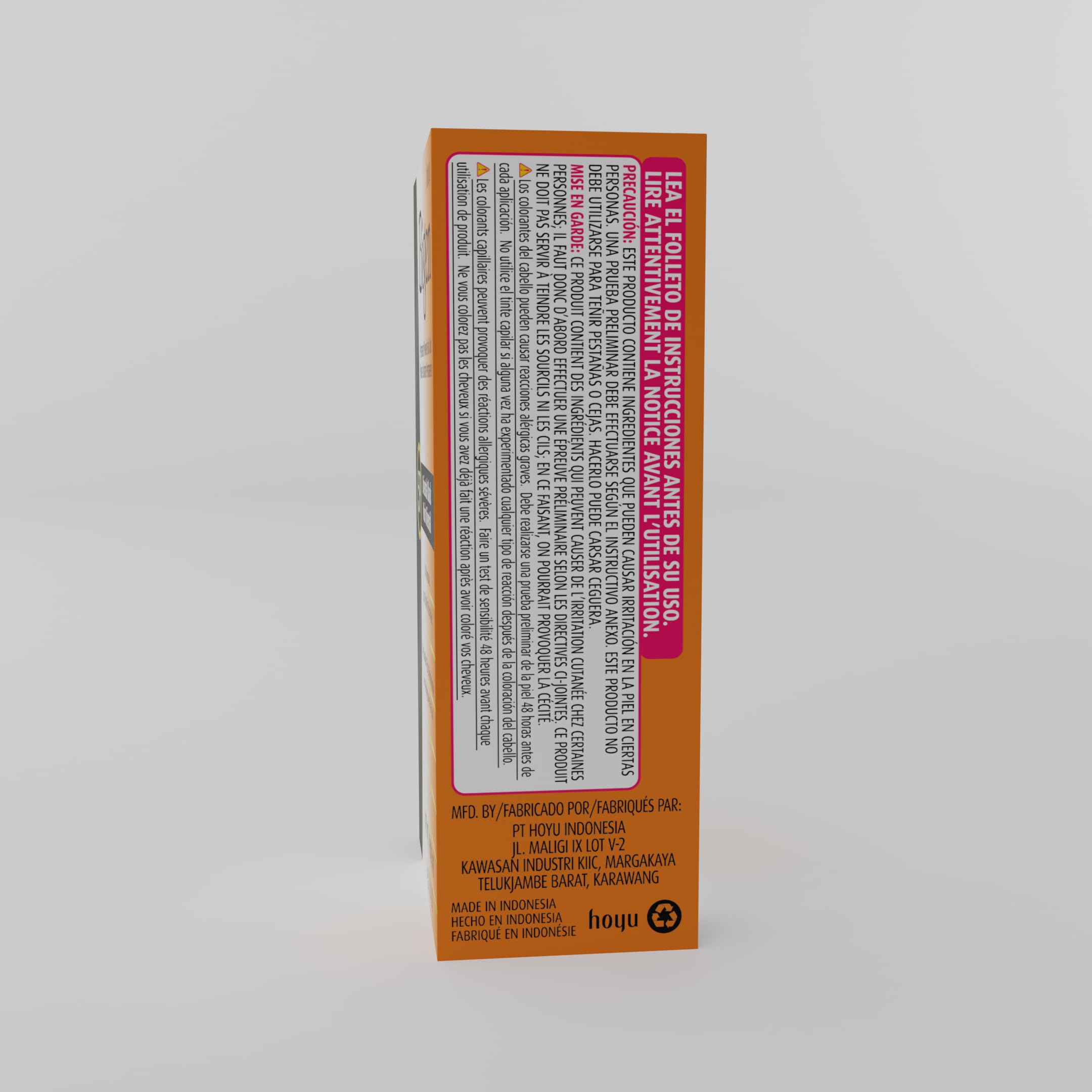 Bigen Oriental Black Powder no ammonia formula for gentler coloring.