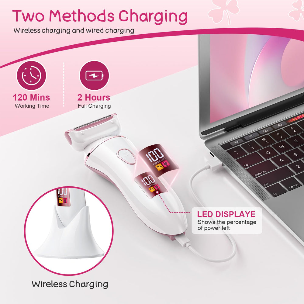 Bigorq battery-indicator, visible charge status for reliable grooming sessions.