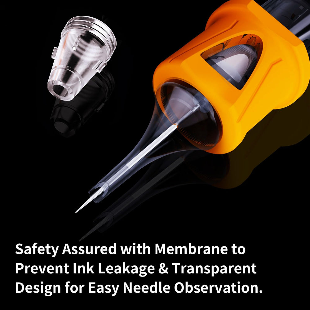 BIGWASP Energy 3RL transparent design enables easy needle observation and quality checks.