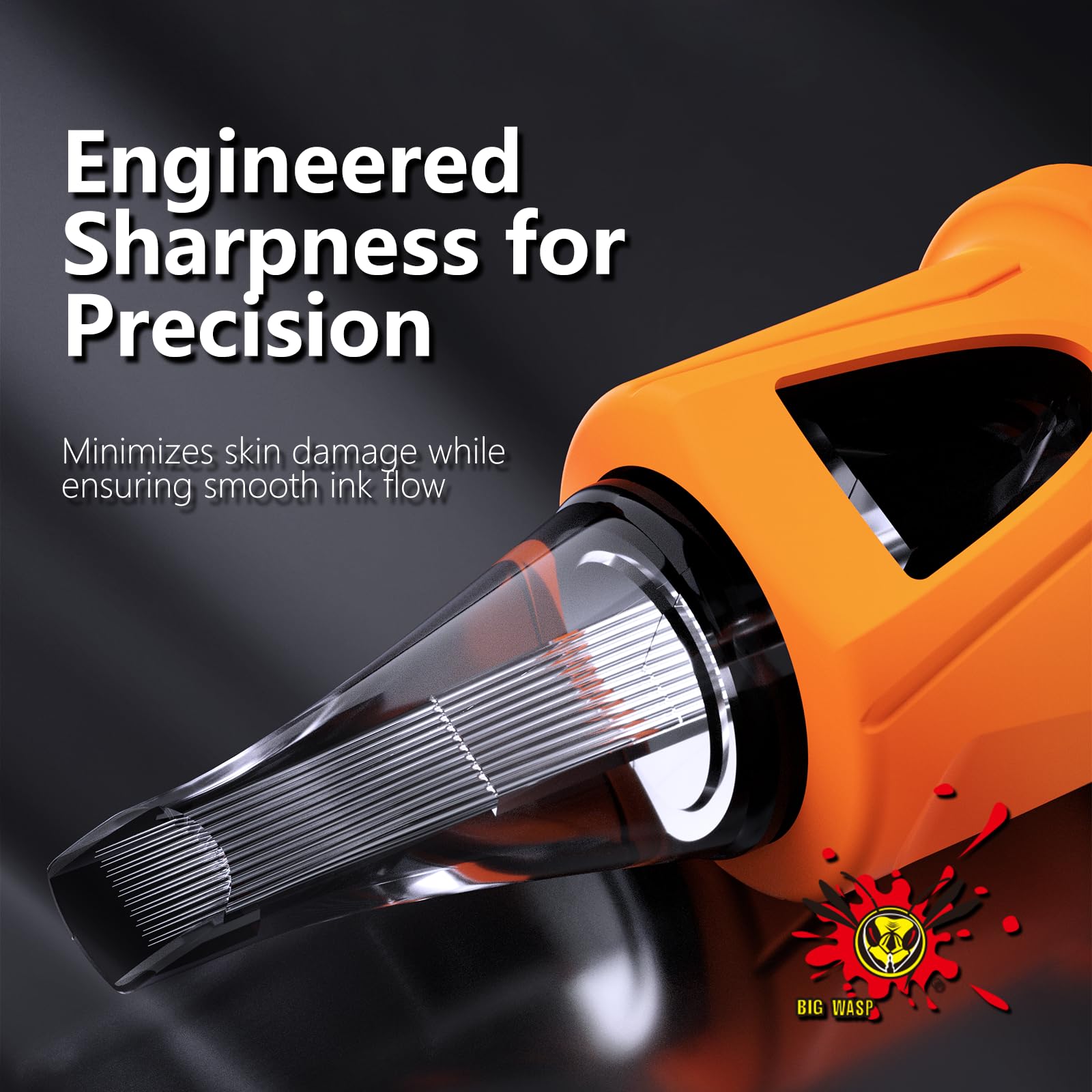 BIGWASP Energy cartridge PVC and stainless steel construction ensures durable safety