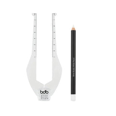 Billion Dollar Brows Brow Buddy Kit for precise brow shaping and symmetry guidance.