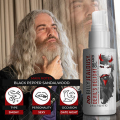 Billy Jealousy Devils Delight pump-dispense enables easy one-handed application