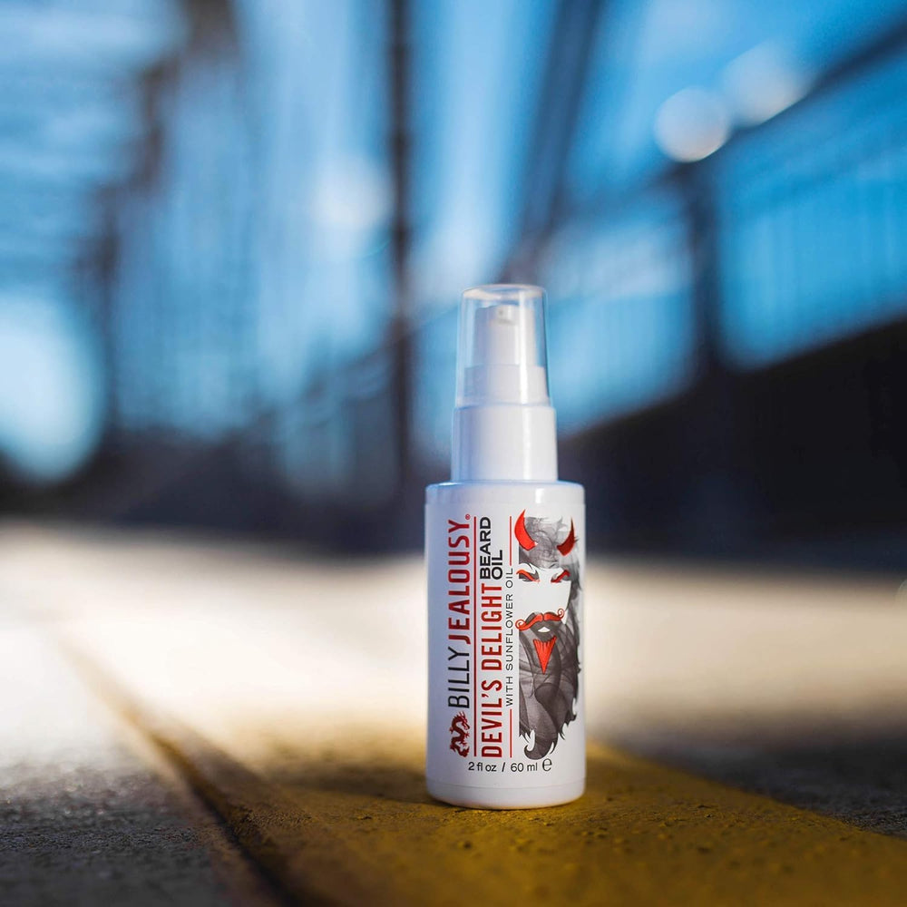 Billy Jealousy Devils Delight beard-softening oils reduce dryness for smoother hair