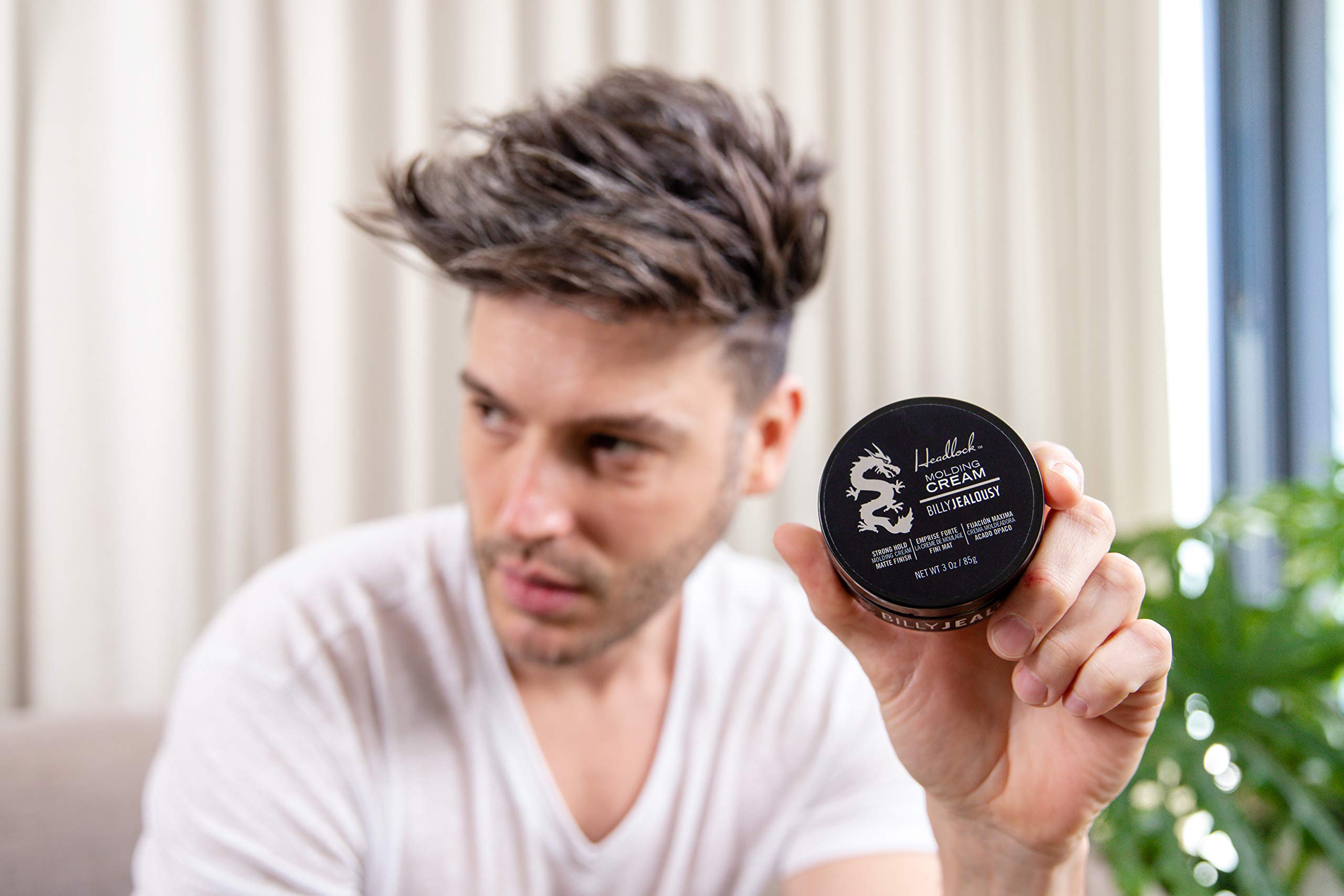 Billy Jealousy Headlock-natural-look emphasizes relaxed, natural appearance after styling