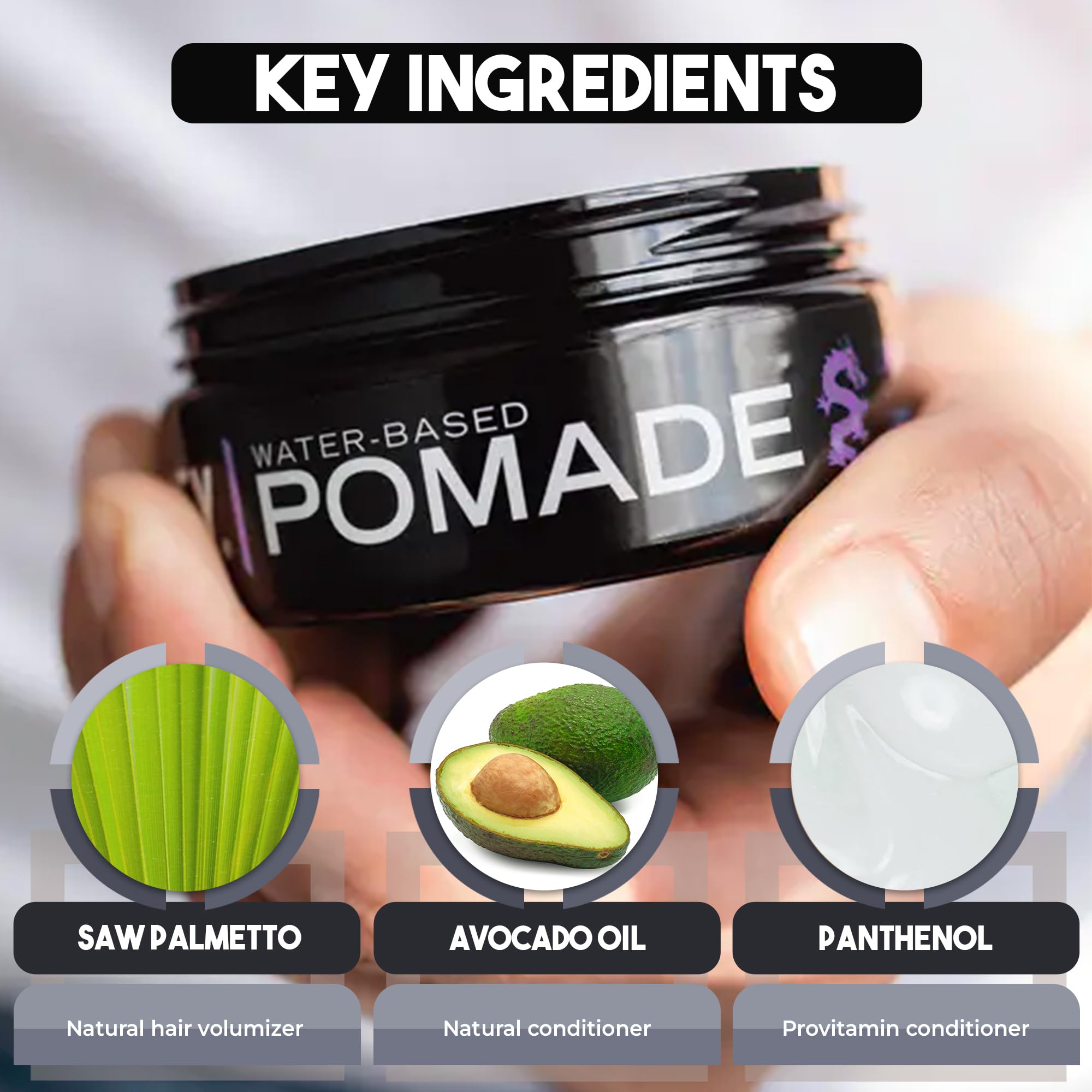 Pompadour-ready Lunatic Fringe with controlled volume.