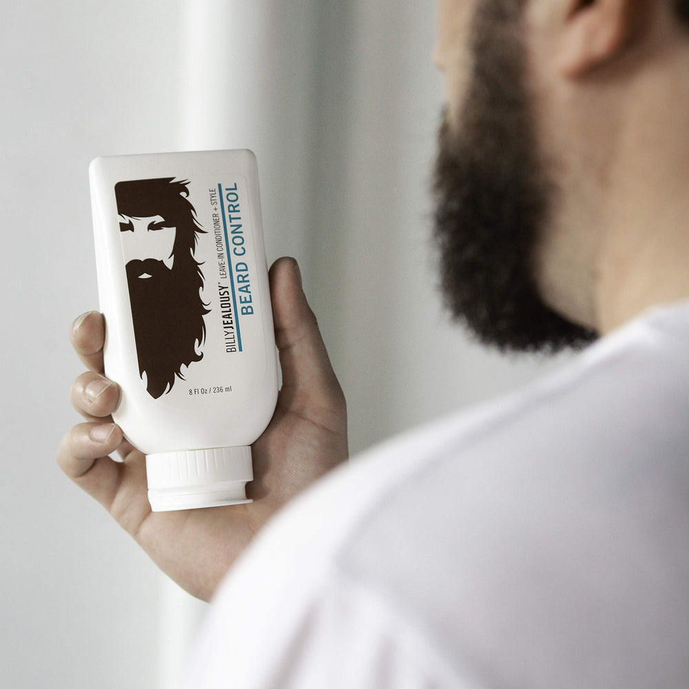 Jojoba seed oil from Billy Jealousy Original Beard Control adds shine without heaviness.