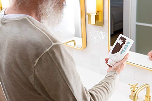 Nickel-sized application amount shown for even distribution with Billy Jealousy Original Beard Control.