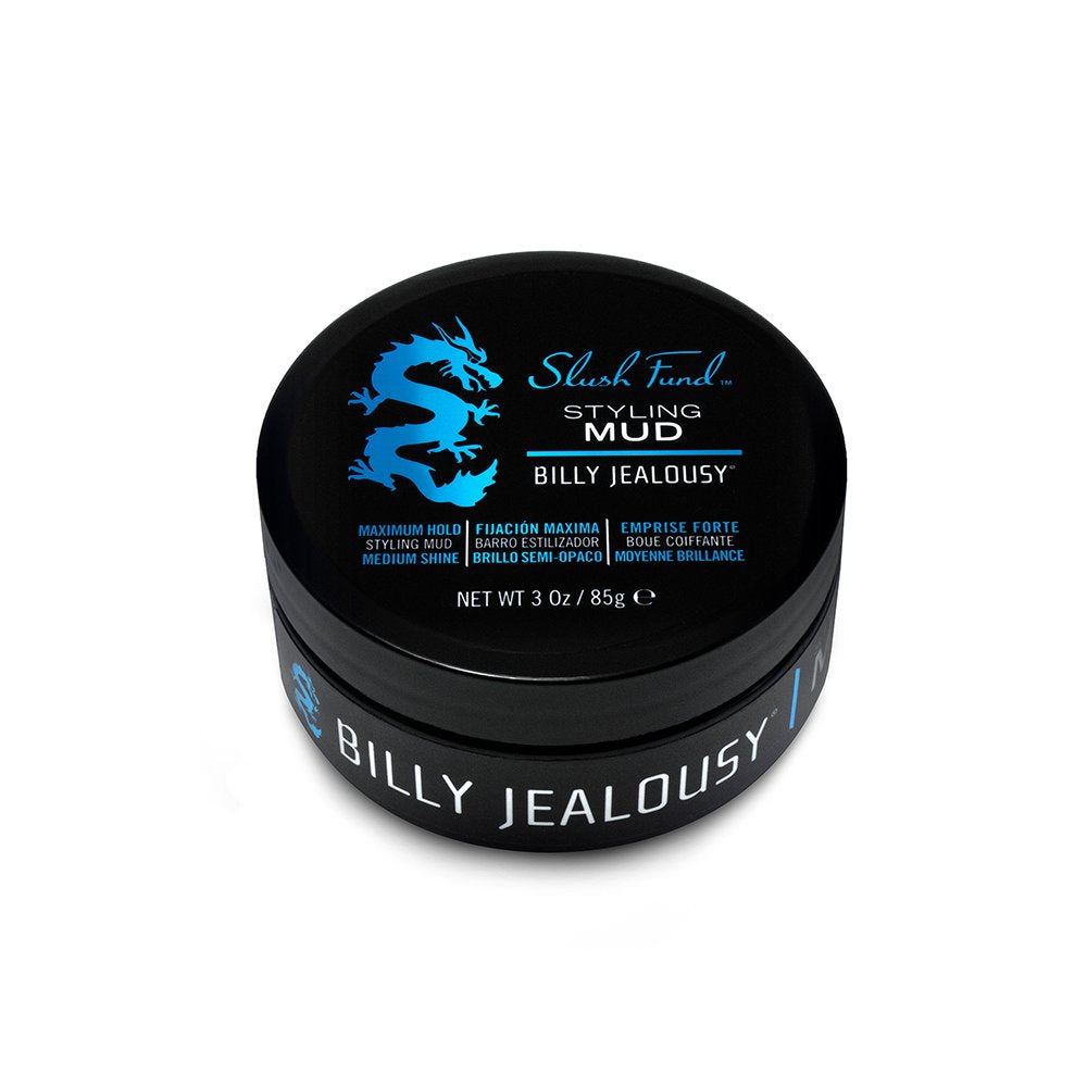 Billy Jealousy Slush Fund textured hair look demonstrates volume and a slept-in finish.