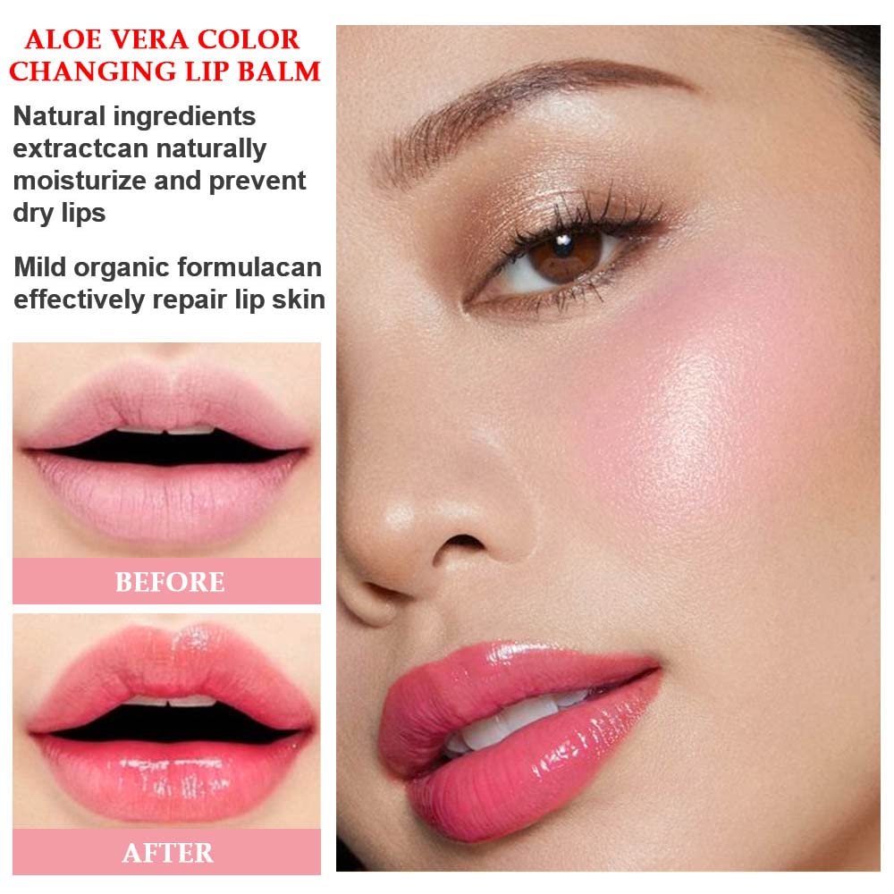 BINGBRUSH Aloe vera lip care ingredients highlight soothing moisture
