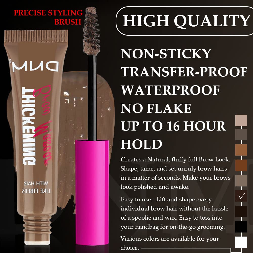 BINGBRUSH brow fast sculpt spiral-tech brush enables quick, precise brow shaping.