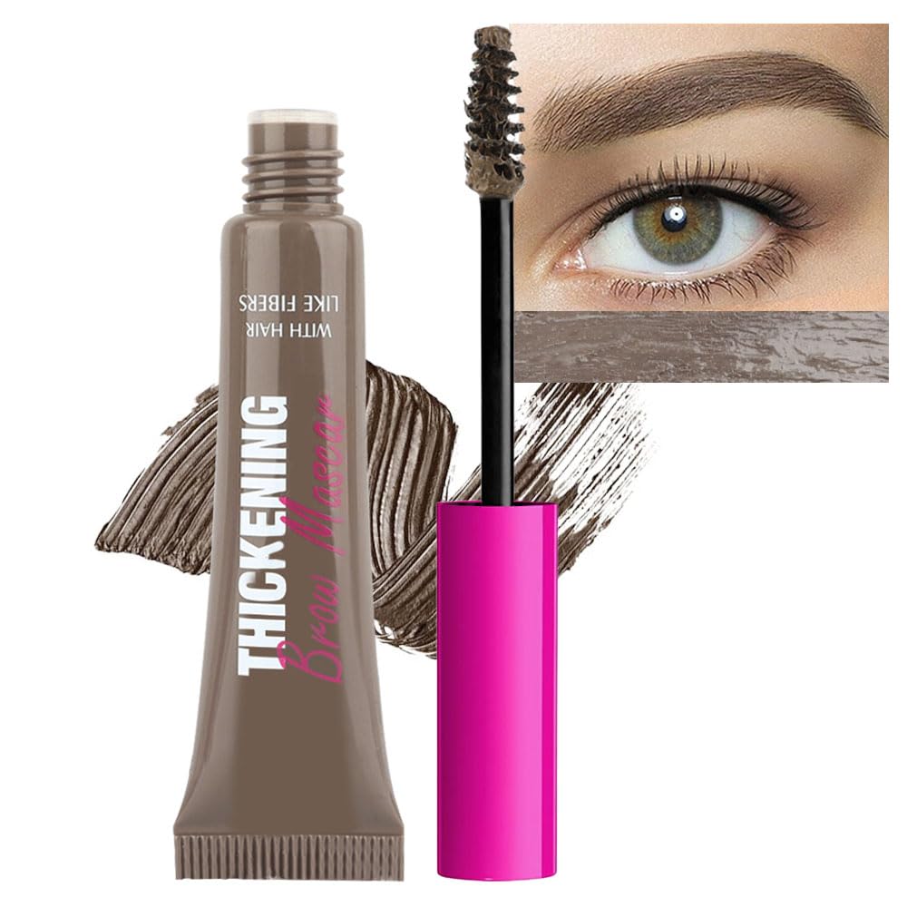 BINGBRUSH Brow Mascara packaging showcases vegan formula and shade range.