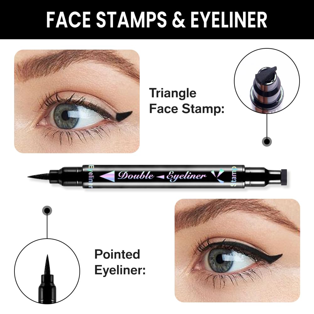 BINGBRUSH waterproof-smudge-proof eyeliner stays put through activities.