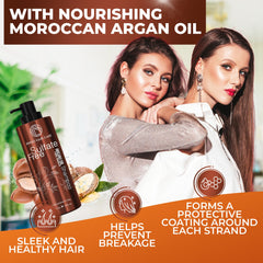 Bingo Hair Care sulfate-free shampoo bottle demonstrates gentle cleansing with no harsh additives