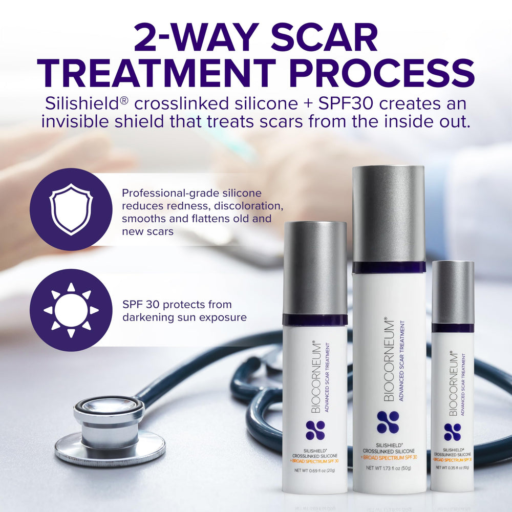BIOCORNEUM being applied to hand demonstrating easy spread and comfortable wear