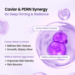BIODANCE Caviar extract detail emphasizes nutrient-rich composition supporting skin vitality