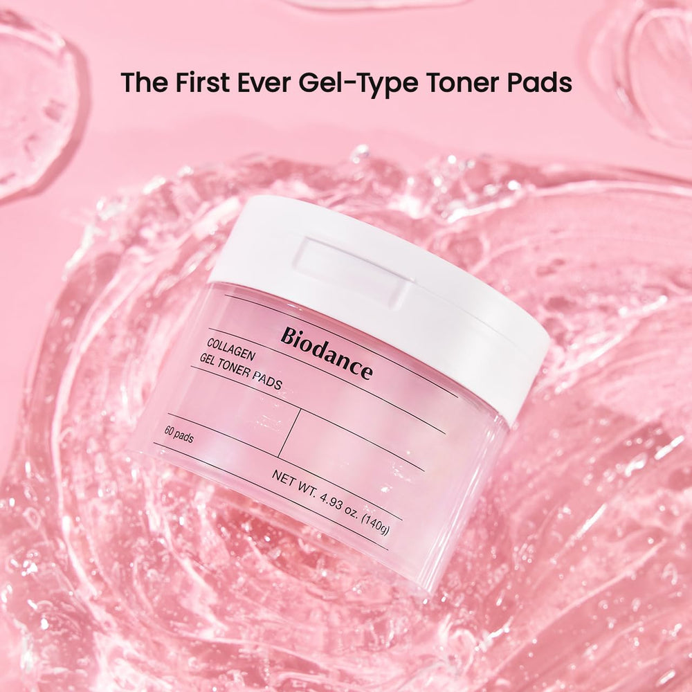 Texture detail of BIODANCE pads highlighting easy daily use and dewy glow potential