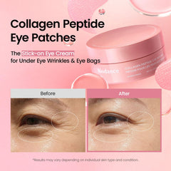 BIODANCE Collagen Peptide Patches apply-on-face close-up for multi-area care