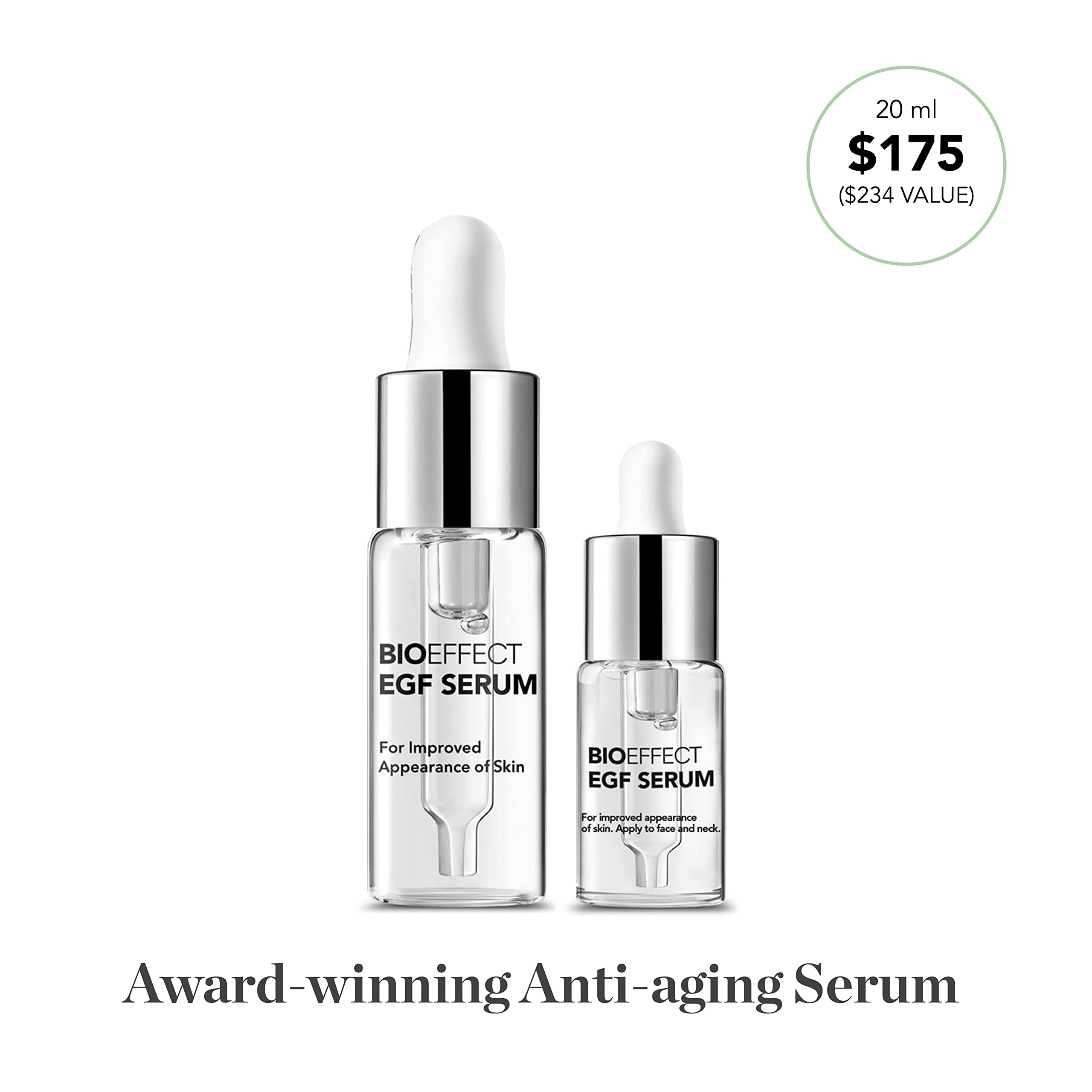 Bioeffect Barley growth factors focus on skin renewal