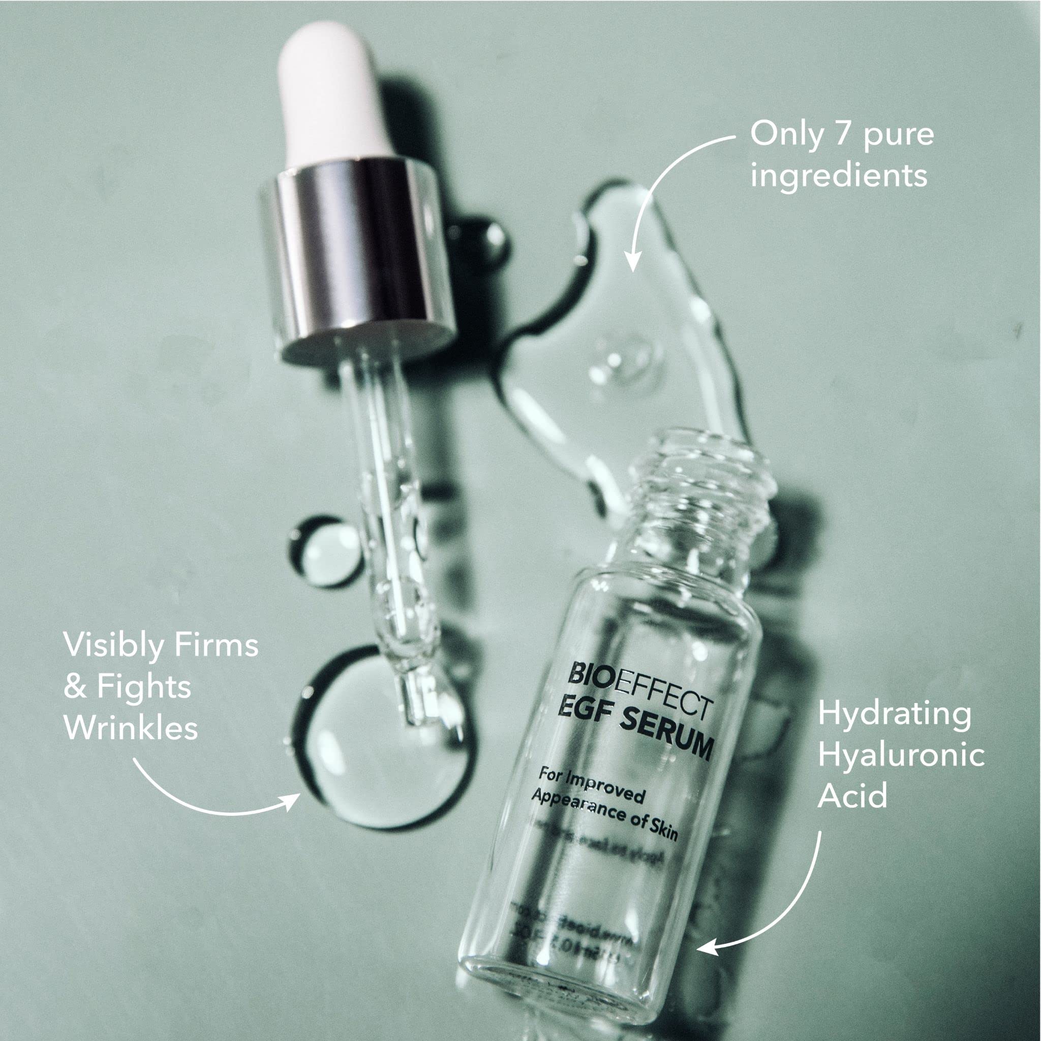 Bioeffect Serum Duo close-up application on face