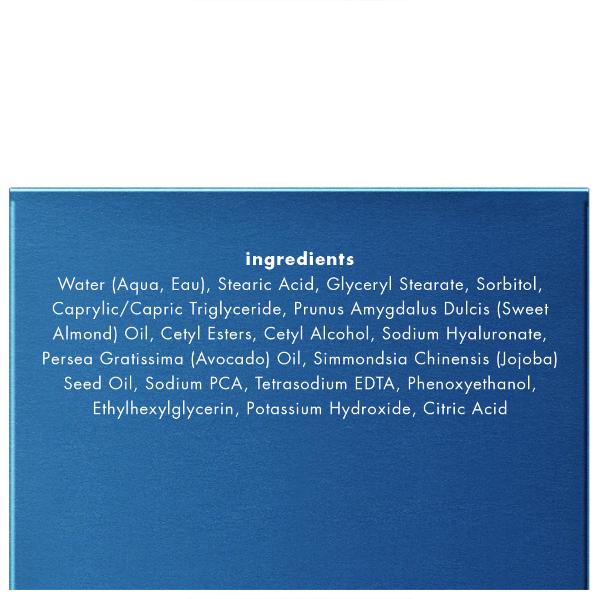Bioelements Absolute Moisture texture swatch highlights non-greasy, smooth finish for combination skin.