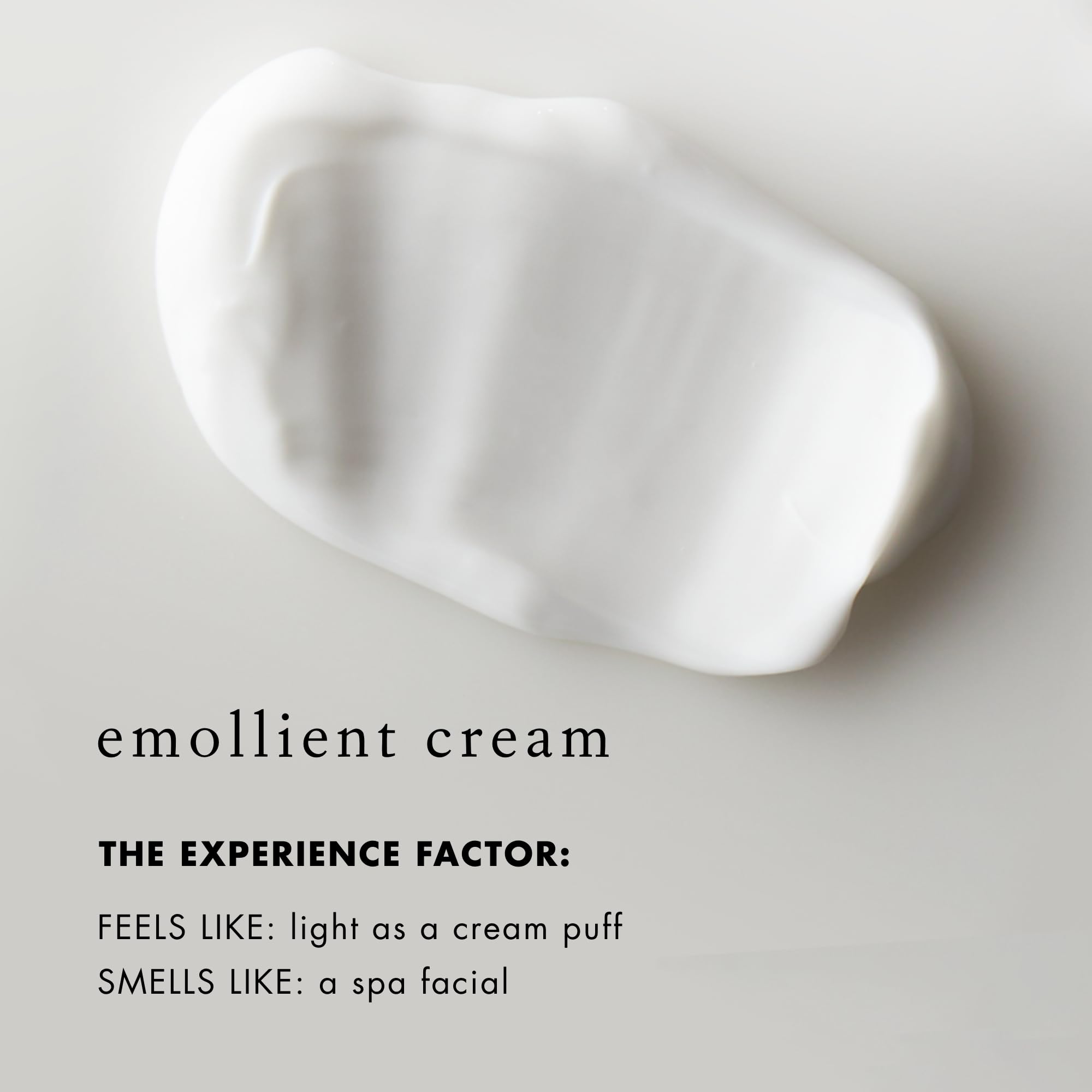 Bioelements Crucial Moisture spatula scoop demonstrating hygienic usage