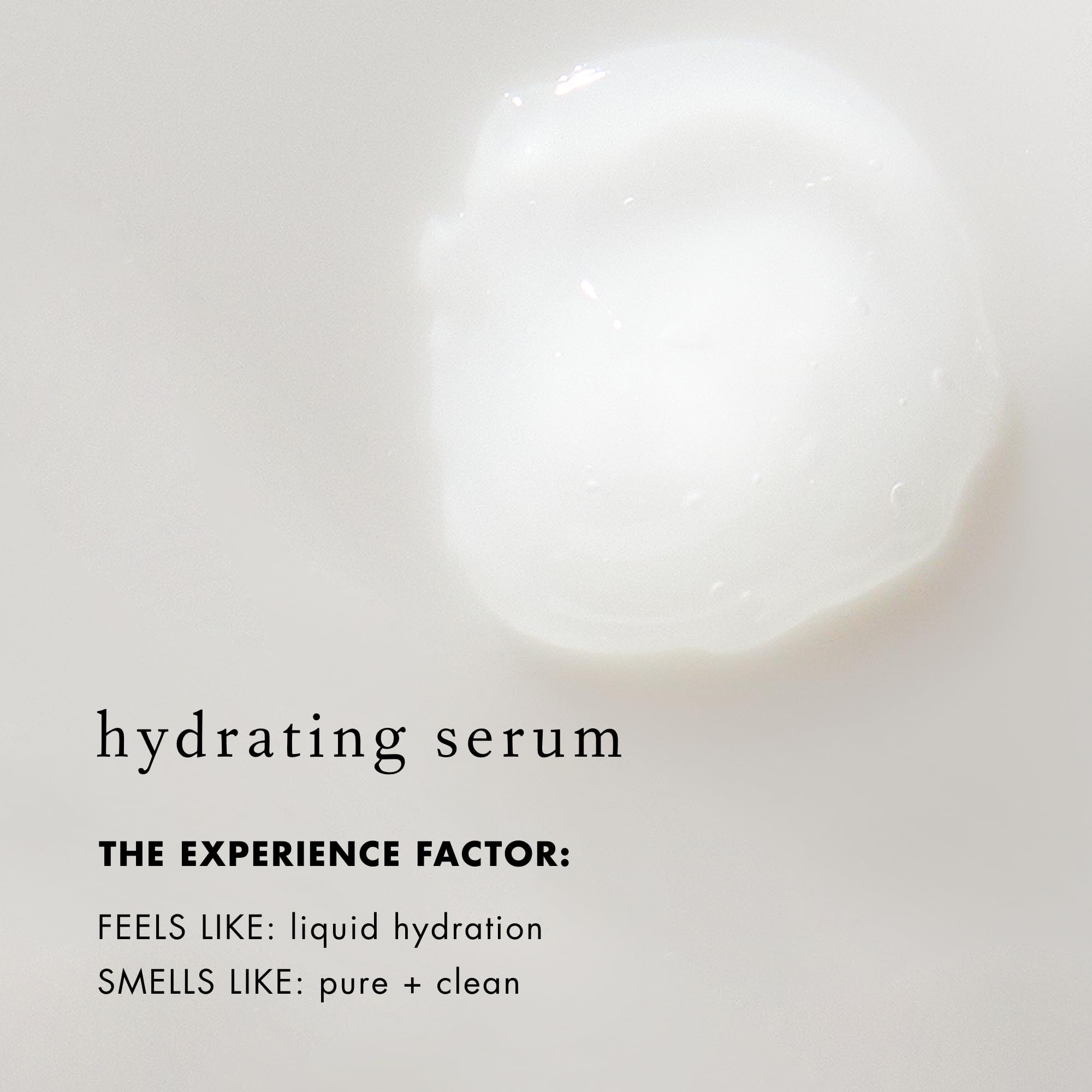 Bioelements Moisture x10 skin closeup reveals a smooth, hydrated complexion.