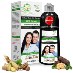 BIOGREEN ROOTS ammonia-free herbal shampoo bottle for all hair types
