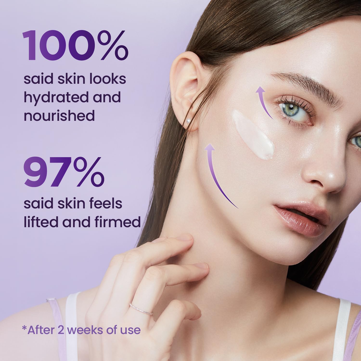 BIOHEAL BOH face and neck lift demo suggests targeted aging care.