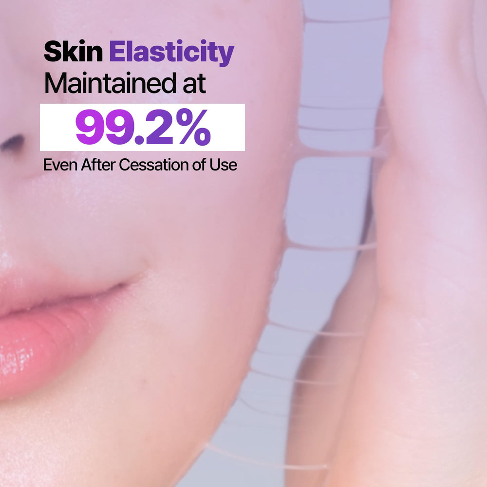 BIOHEAL BOH Probioderm 3D Lifting Ampoule texture close-up shows elasticity-supporting serum.