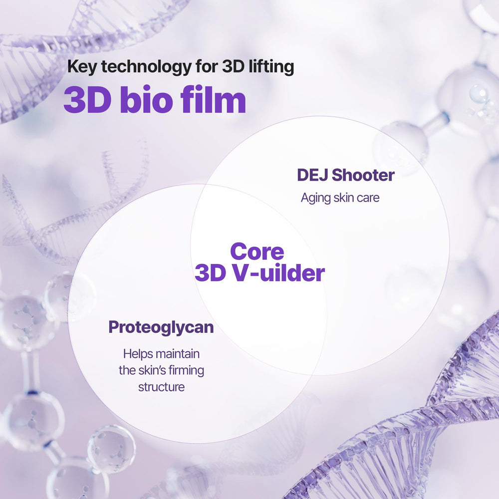 BIOHEAL BOH Probioderm 3D Lifting Emulsion on a model's face conveys lift