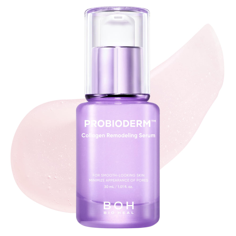 BIOHEAL BOH Probioderm bottle-front view highlighting pore-tightening serum