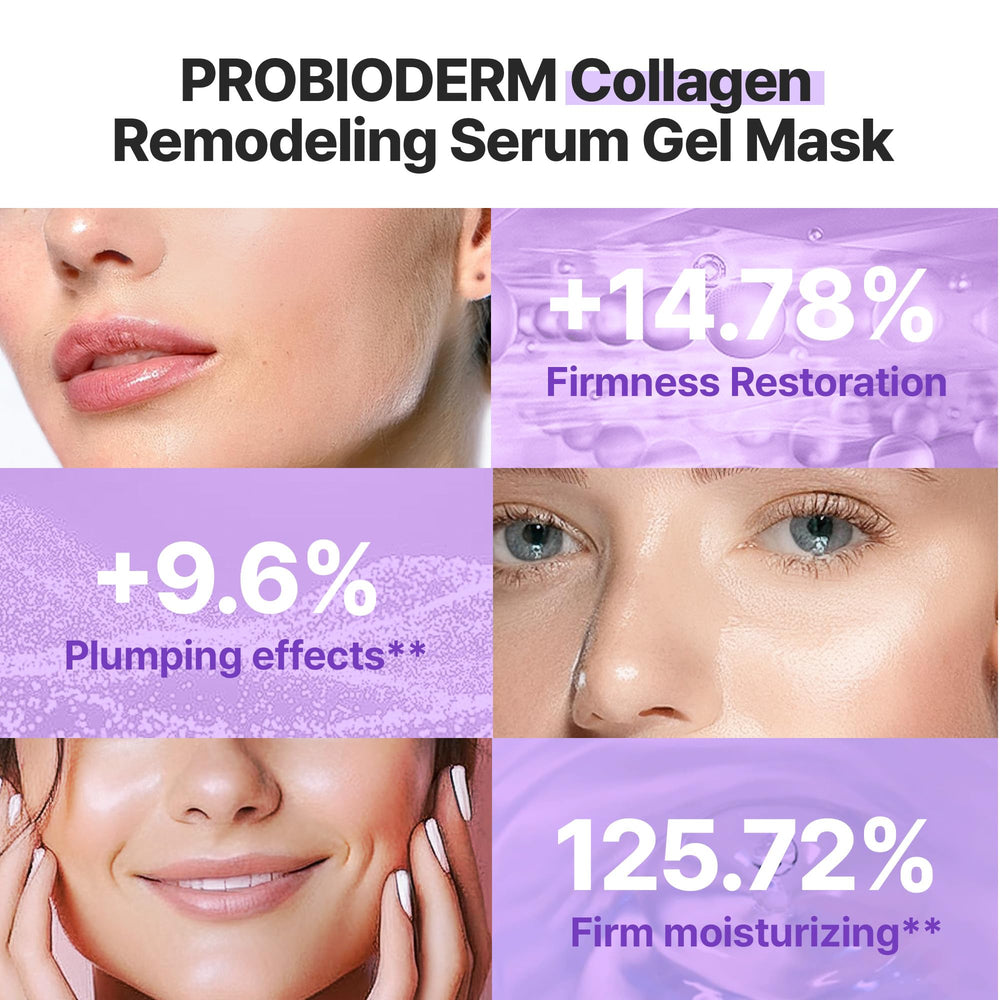 BIOHEAL BOH PROBIODERM hydrogel transparency shows lightweight, breathable layer on the face.