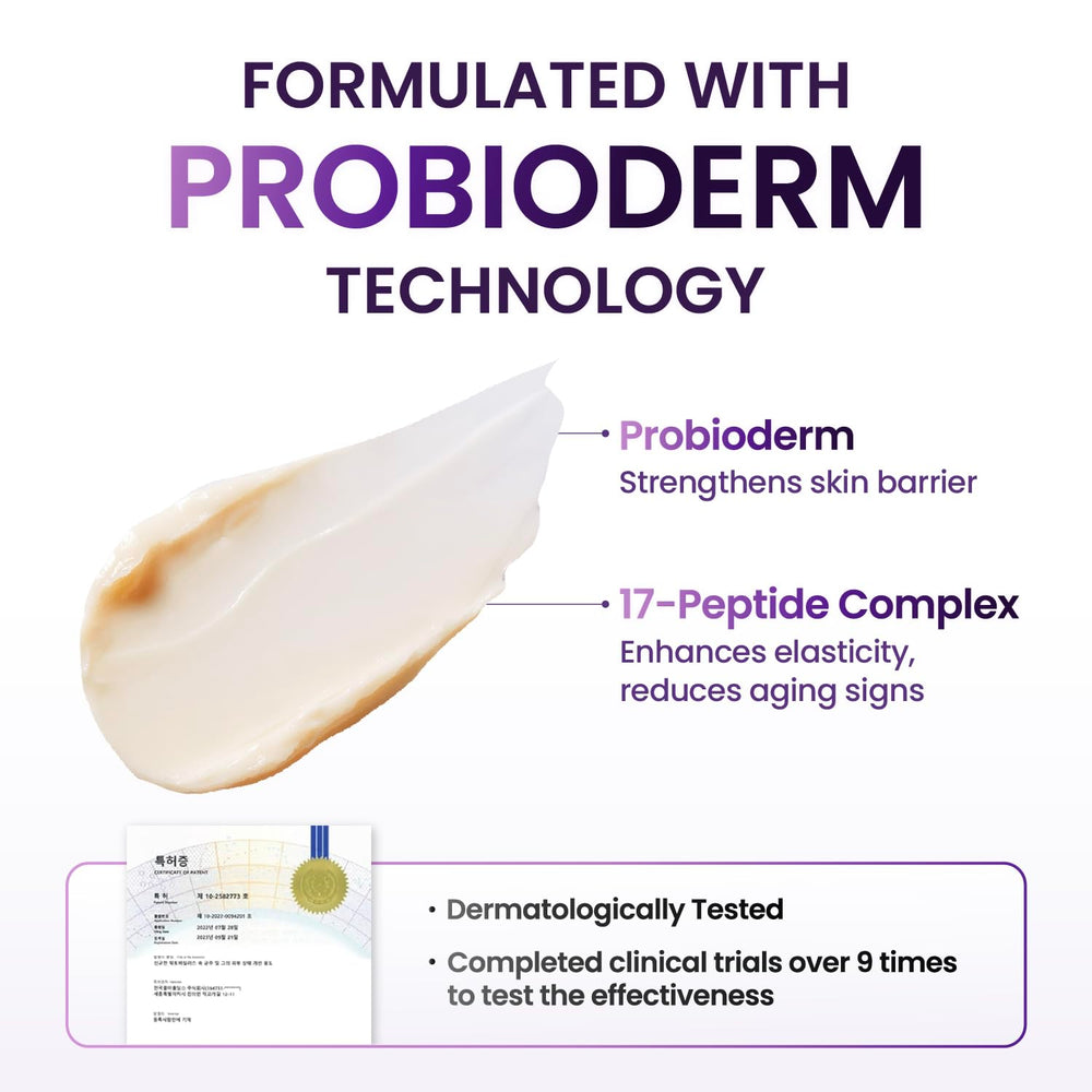 BIOHEAL BOH Probioderm ingredient focus highlights probiotic support for skin resilience.