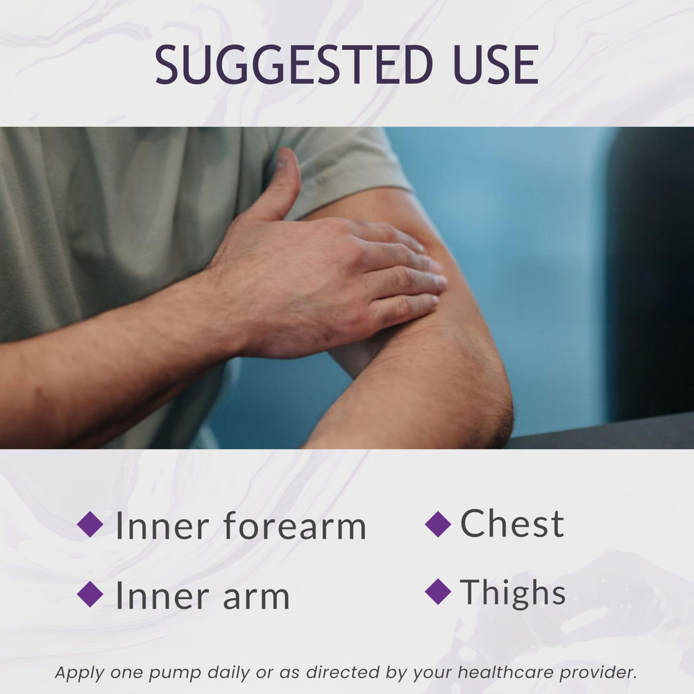 BIOLABS PRO DHEA cream pump close-up for precise dosing