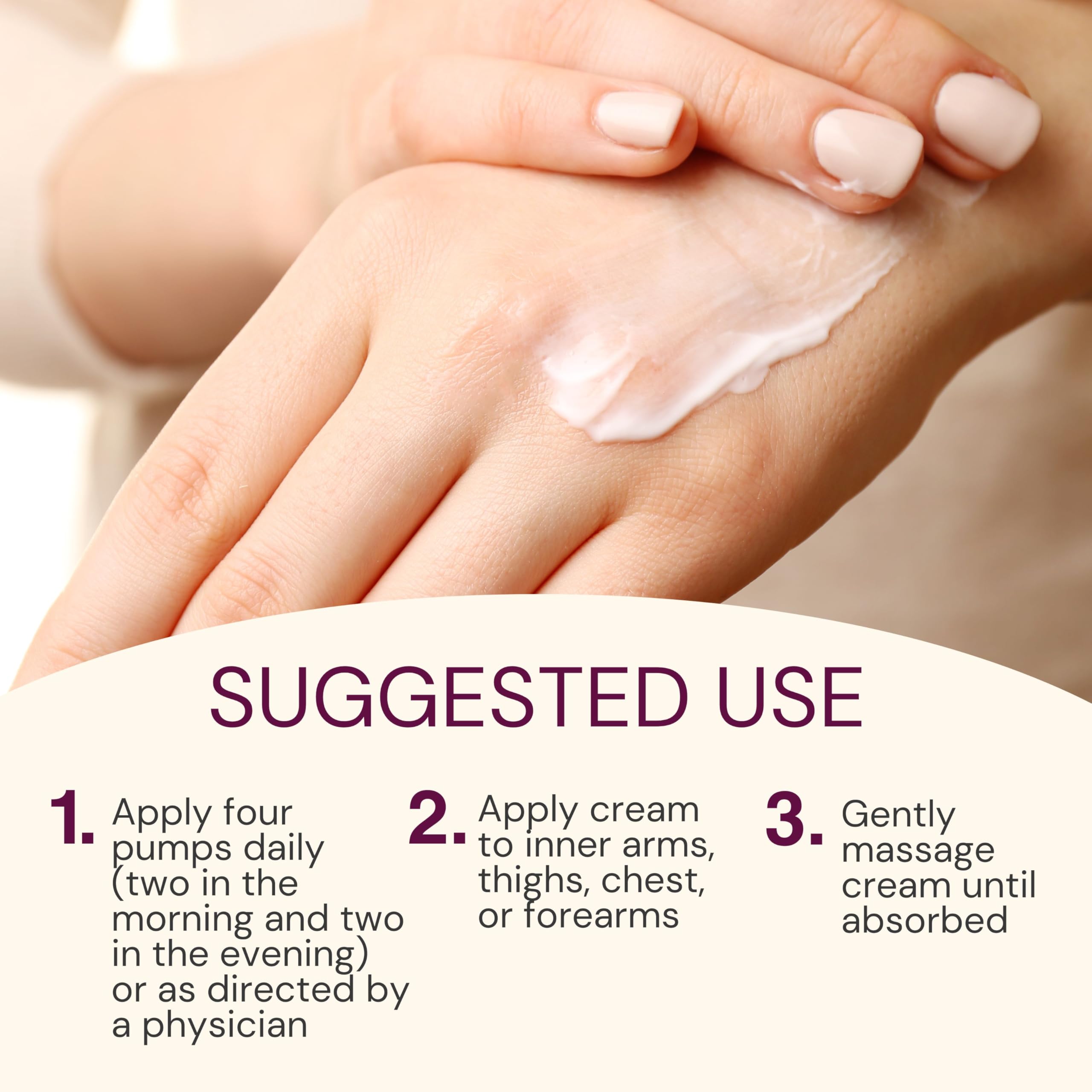 BIOLABS PRO Estro Cream label detail—trustworthy packaging with clean beauty promise.