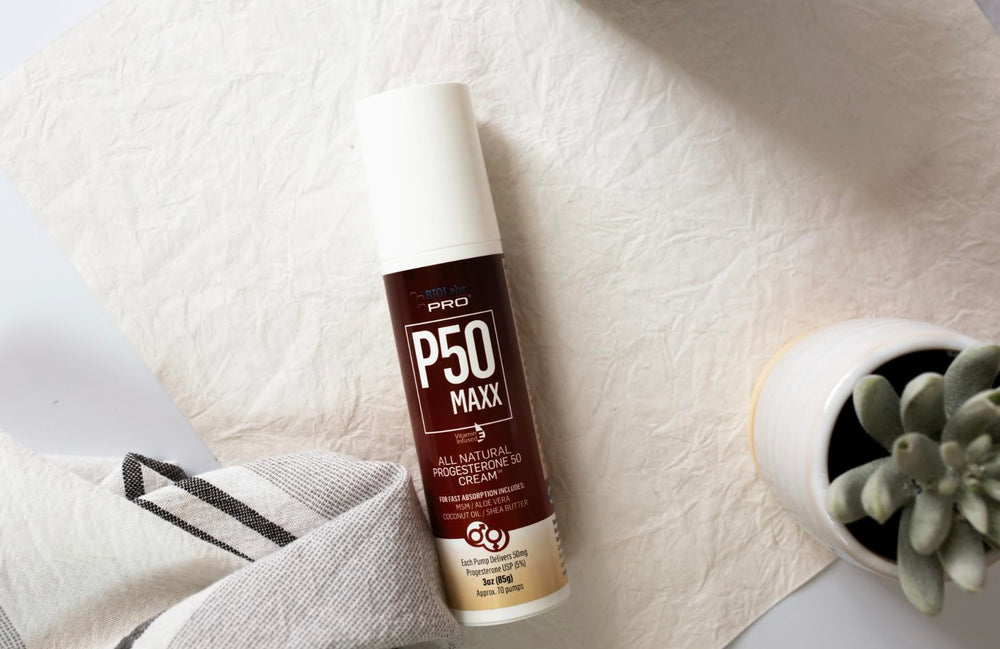 BIOLABS PRO P50 Maxx Cream side-view container shows portable design for everyday use