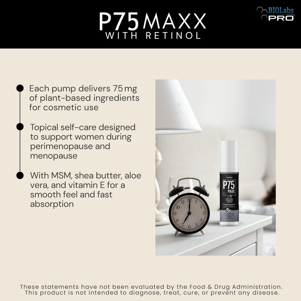 BIOLABS PRO Progest Cream texture image highlights silky absorption for easy daily use.