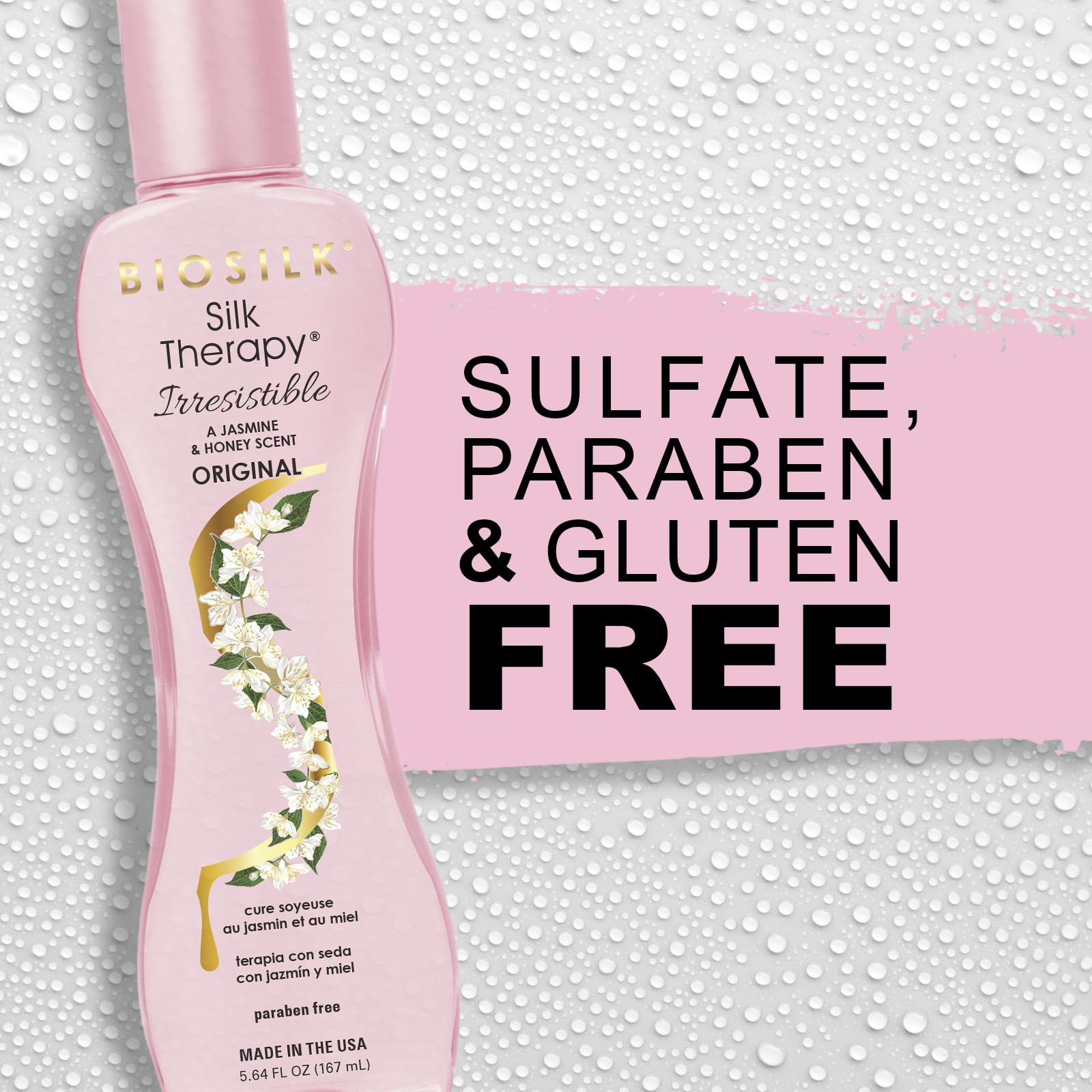 BioSilk Irresistible cruelty-free label emphasizes ethical formulation