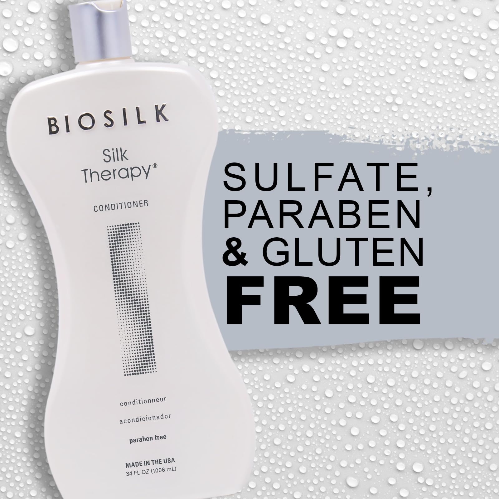 BioSilk Silk Therapy Conditioner ingredients spotlight olive oil and botanical extracts