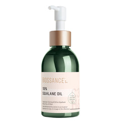 BIOSSANCE 100% Squalane Oil bottle closeup with lightweight hydration.