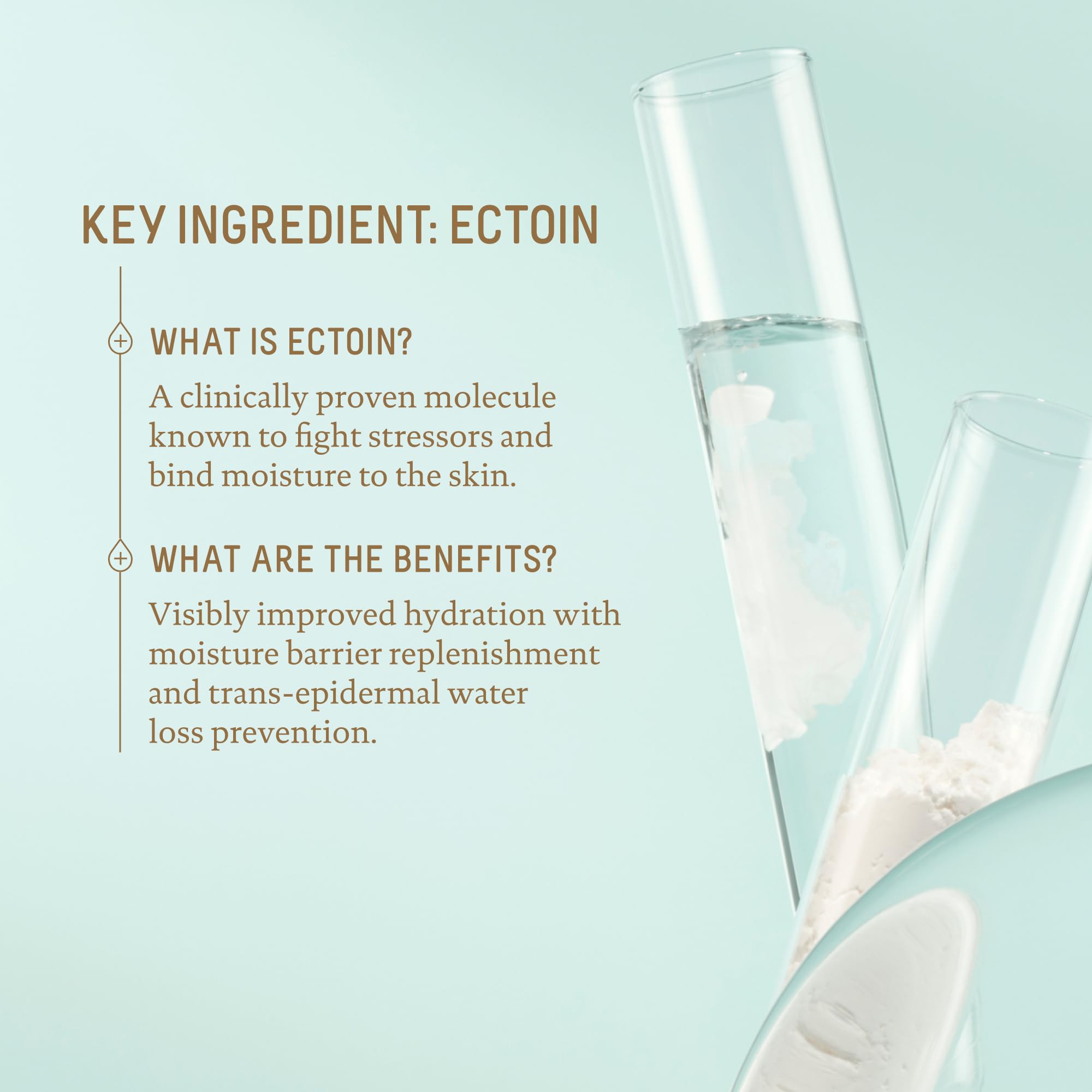 Biossance protection blocks blue light and pollution exposure on skin.