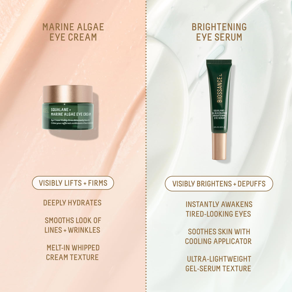 Biossance eye serum safe for all skin types and sensitive skin