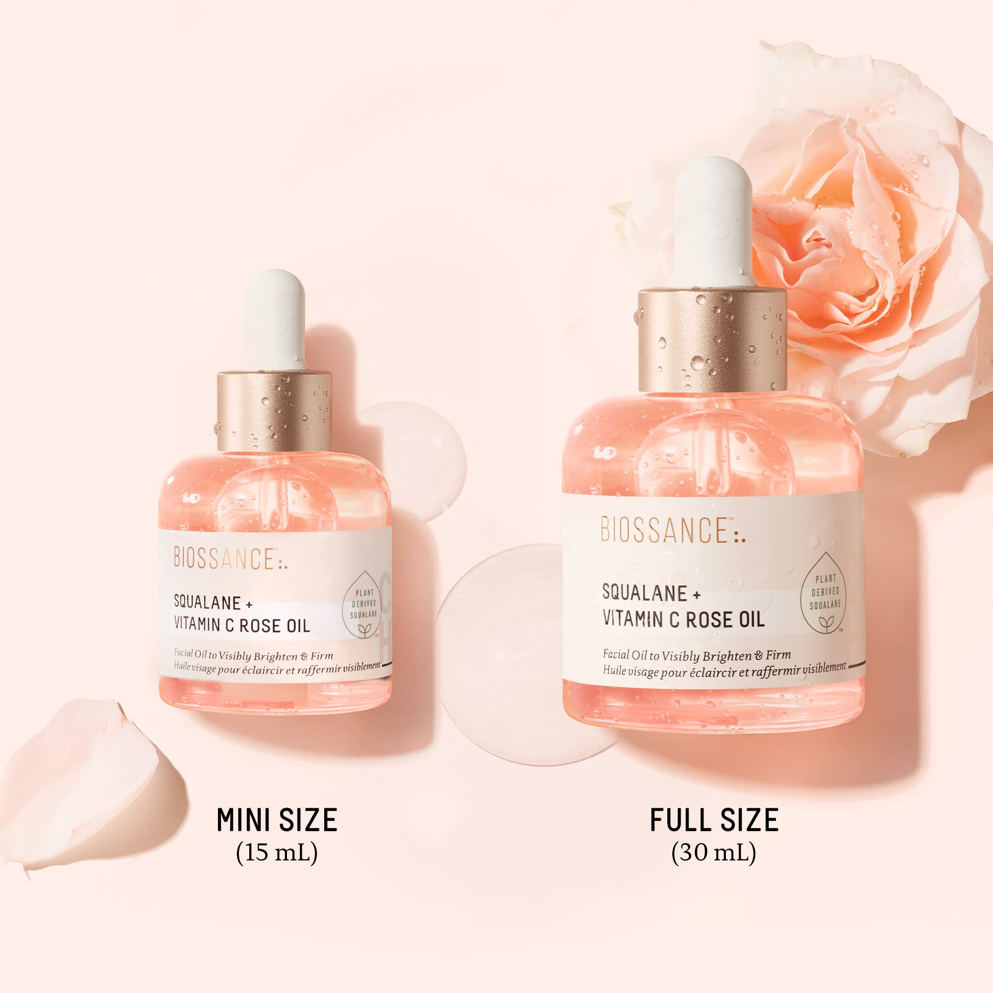 BIOSSANCE packaging front highlights premium 1oz size.
