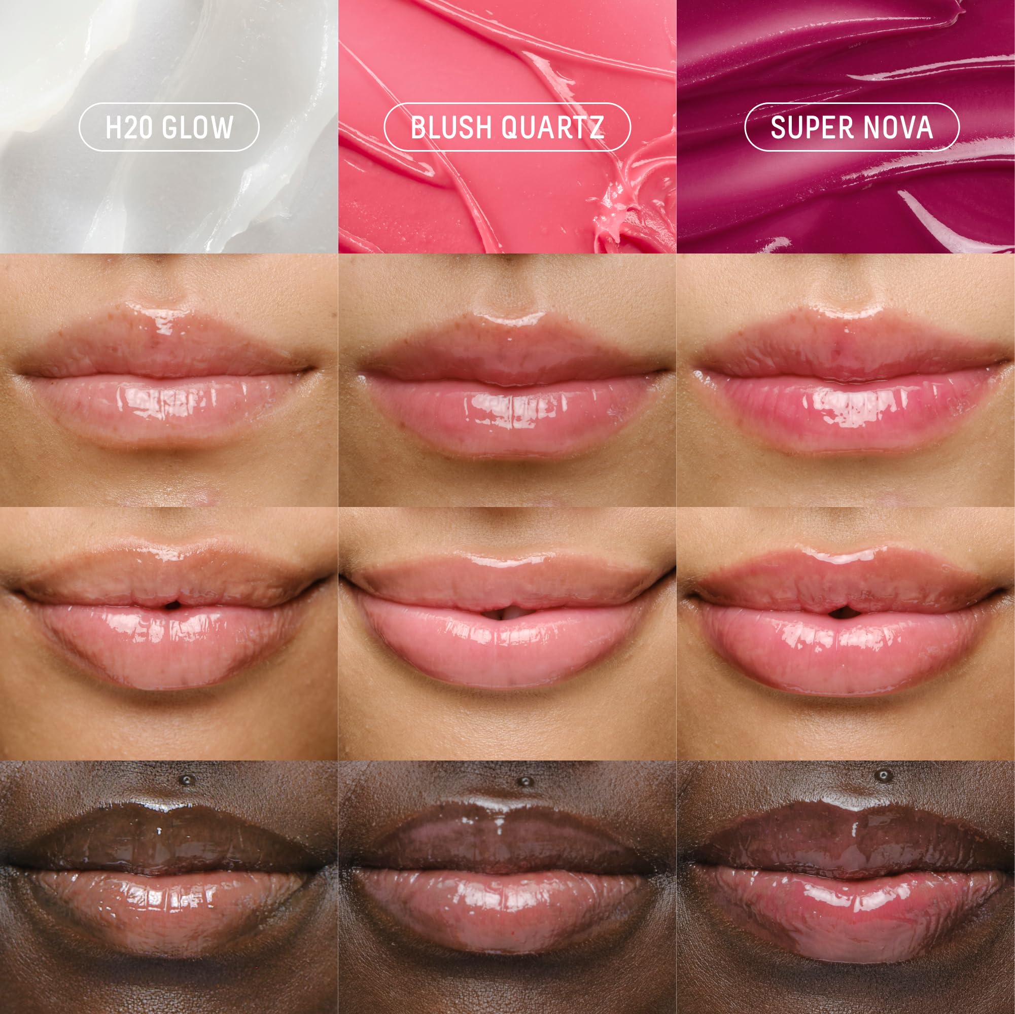 BIOSSANCE Pro-Peptide Lip Perfector with vegan squalane action on lips