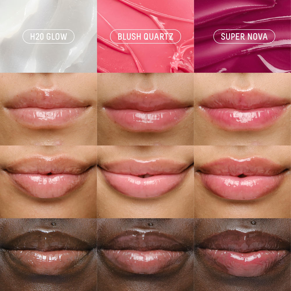 BIOSSANCE Pro-Peptide Lip Perfector with vegan squalane action on lips