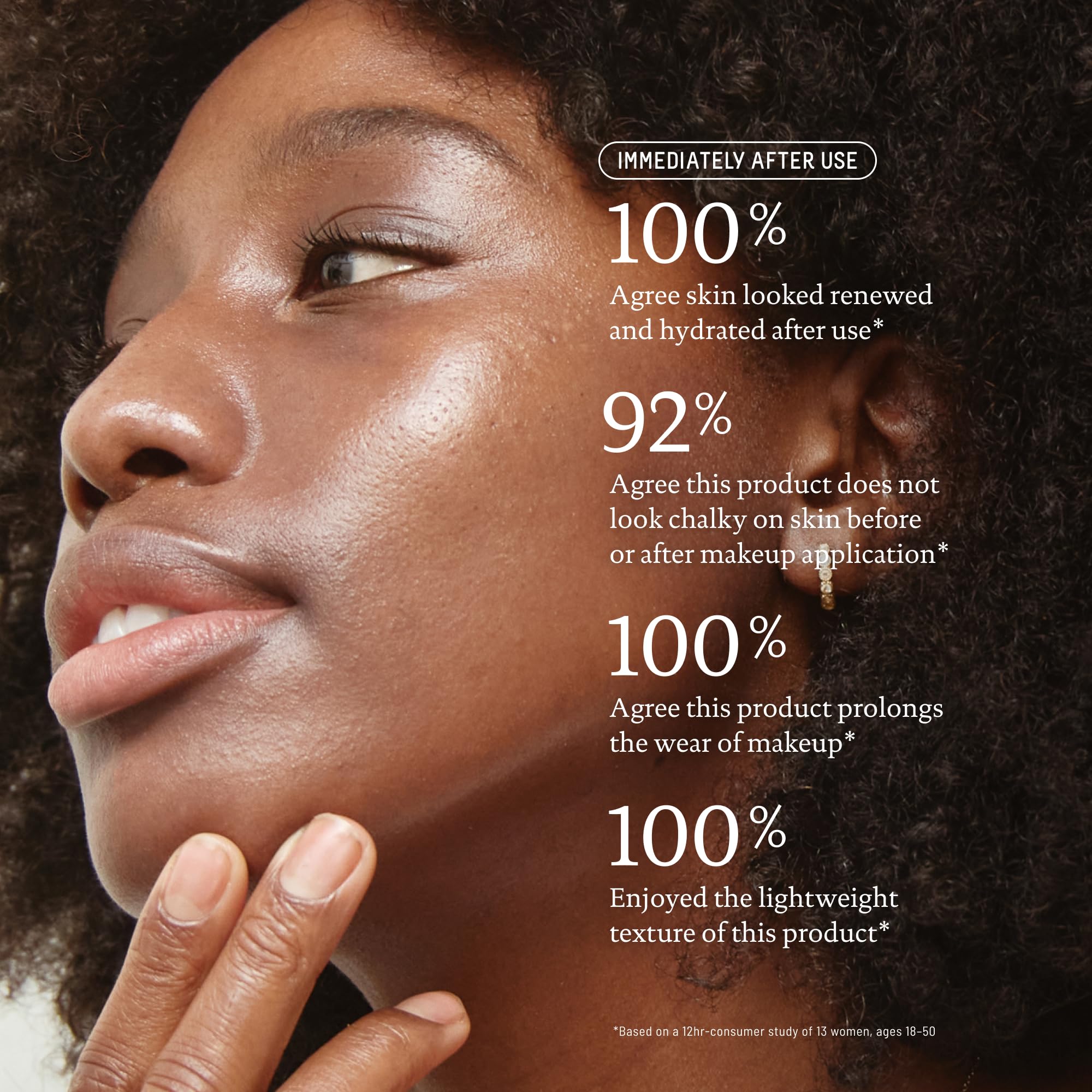 Biossance reapplication on the go emphasizes quick, convenient sun care.